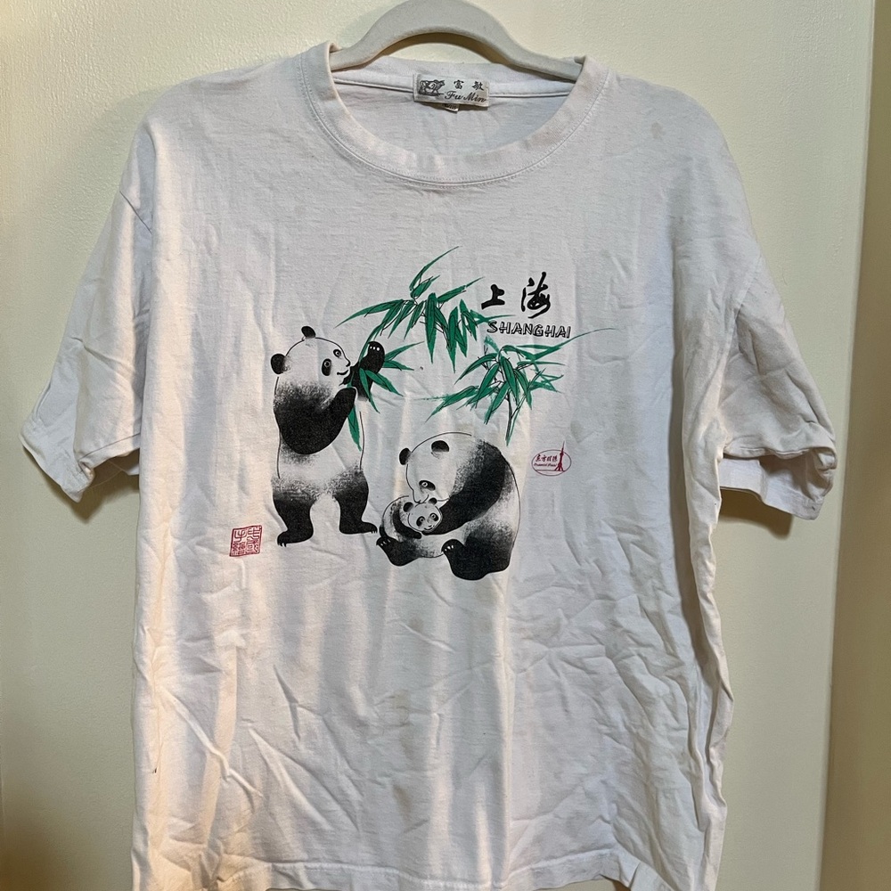 Vintage Shanghai Panda T-shirt